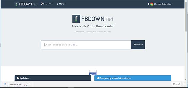 download facebook videos