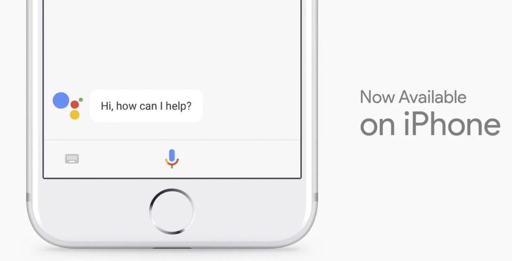 google assistant in ios