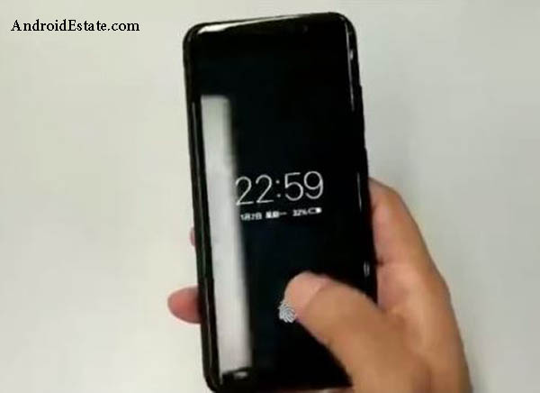 onscreen fingerprint scanner