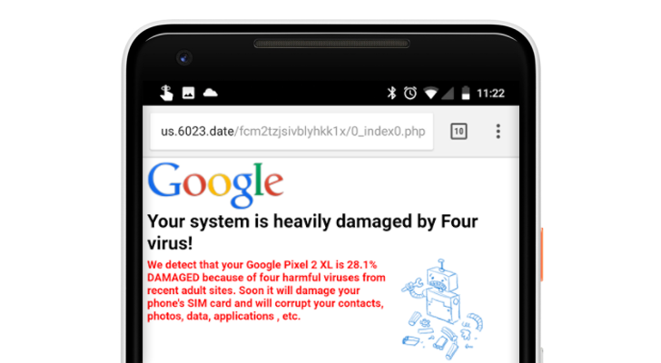 chrome redirect bl;ocked